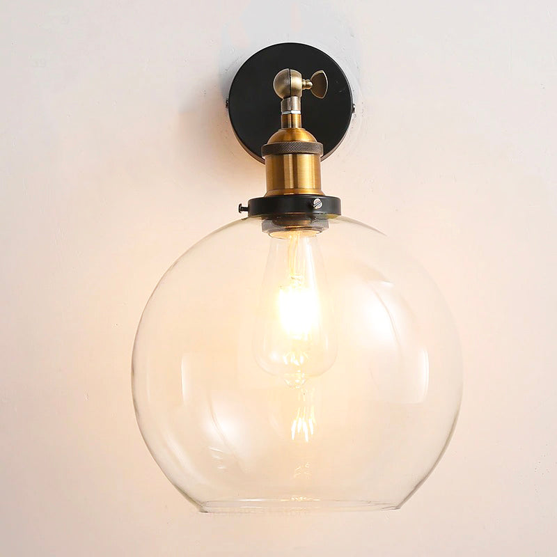 Applique vintage en verre