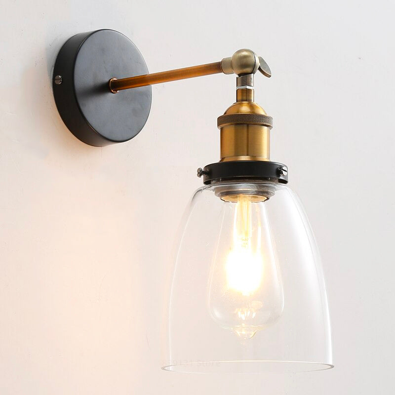 Applique vintage en verre