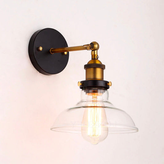 Applique vintage en verre