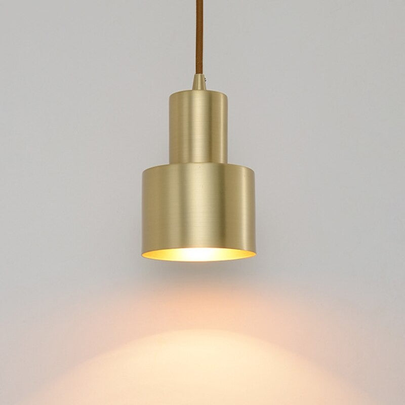 Applique suspendue dorée Design