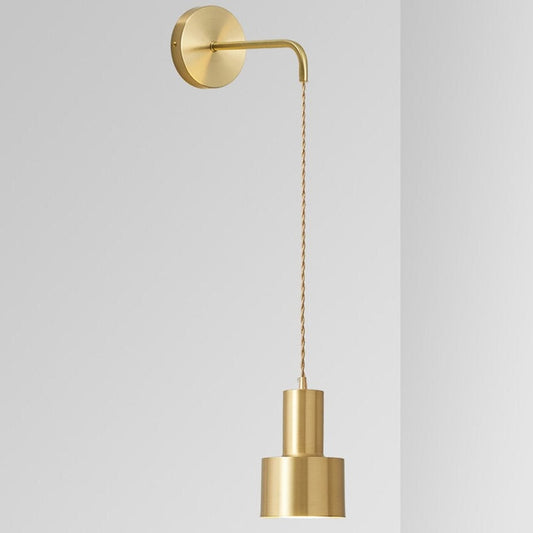 Applique suspendue dorée Design