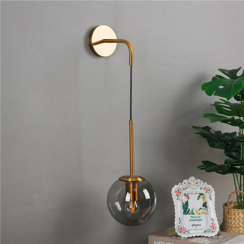Applique Luminaires de chevet suspendue en verre