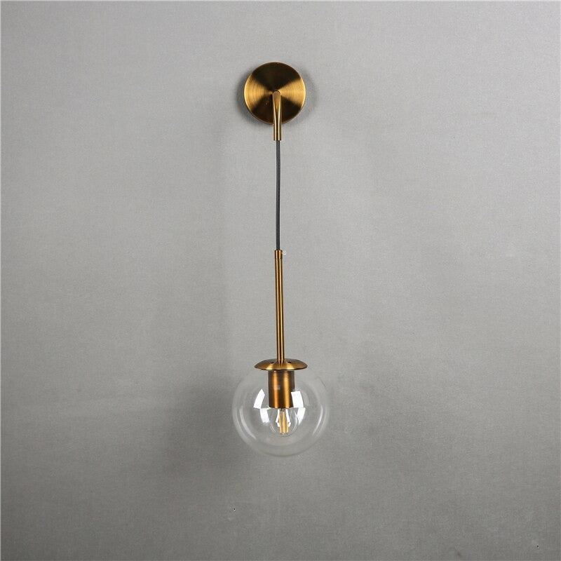 Applique Luminaires de chevet suspendue en verre