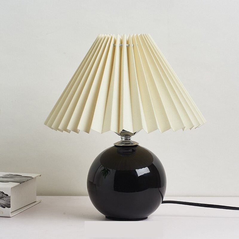 Lampe de table en céramique de style vintage