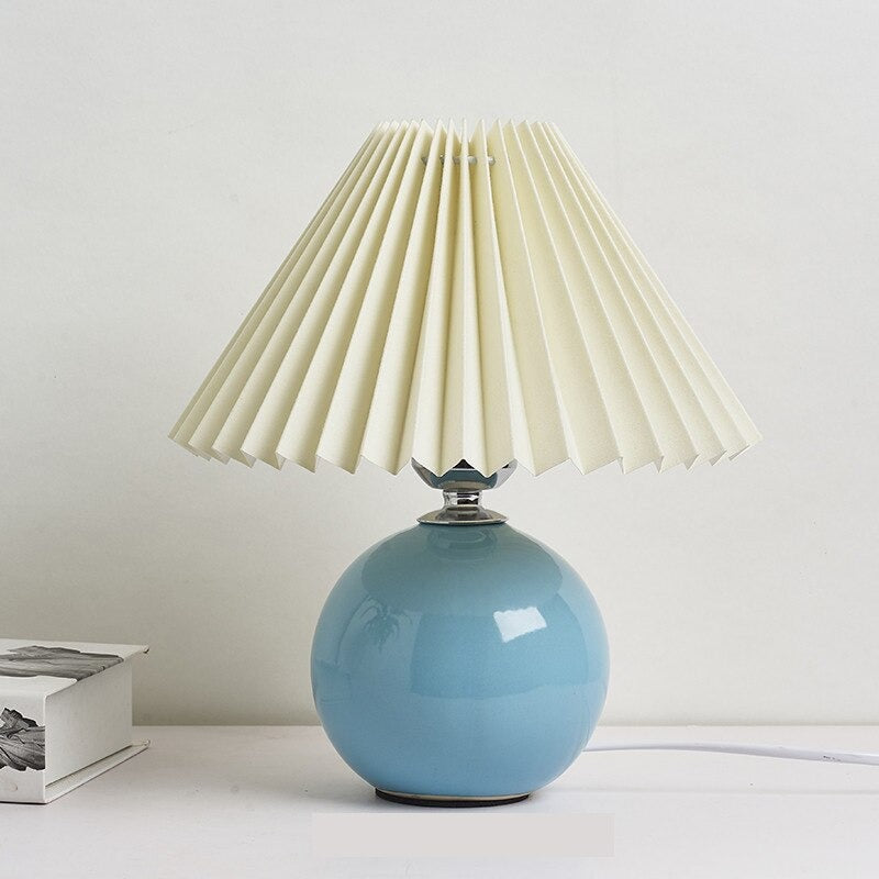 Lampe de table en céramique de style vintage