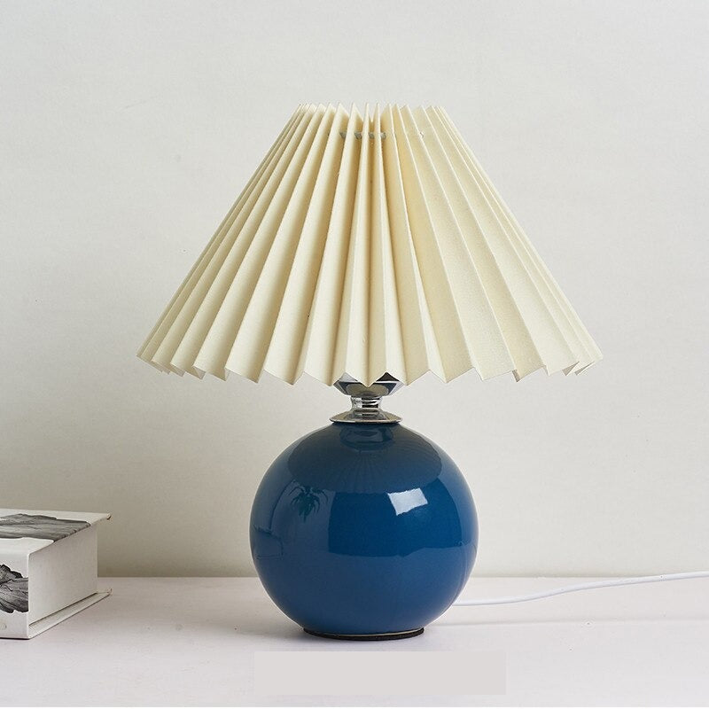 Lampe de table en céramique de style vintage