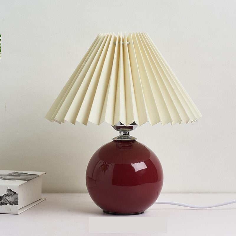 Lampe de table en céramique de style vintage