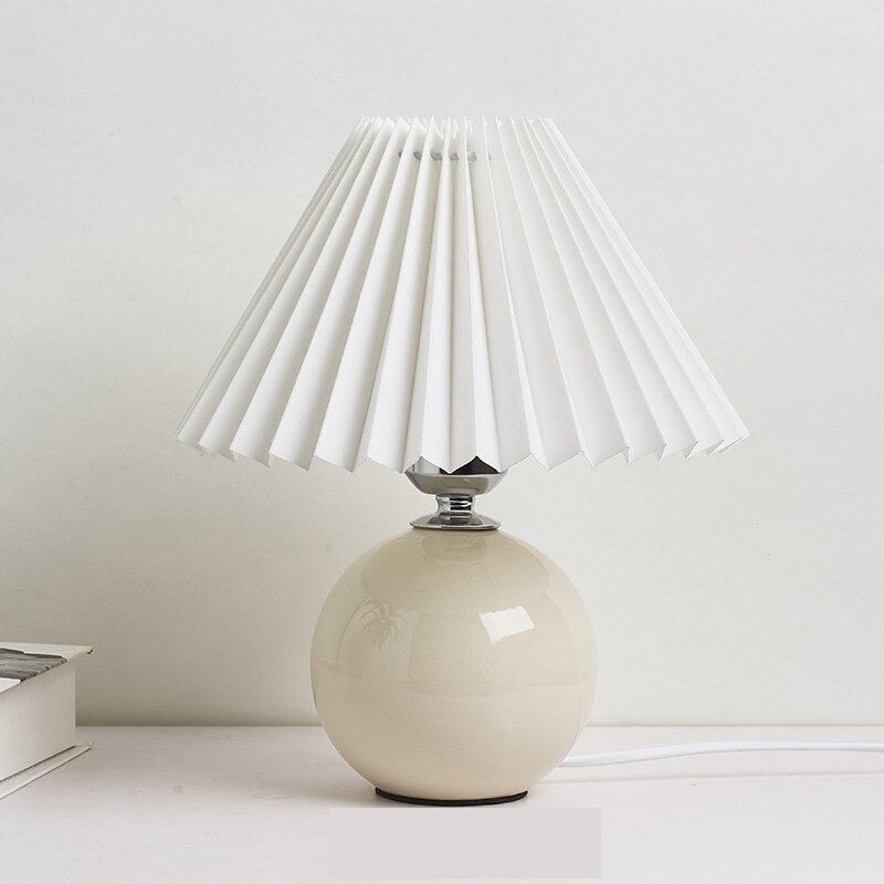 Lampe de table en céramique de style vintage