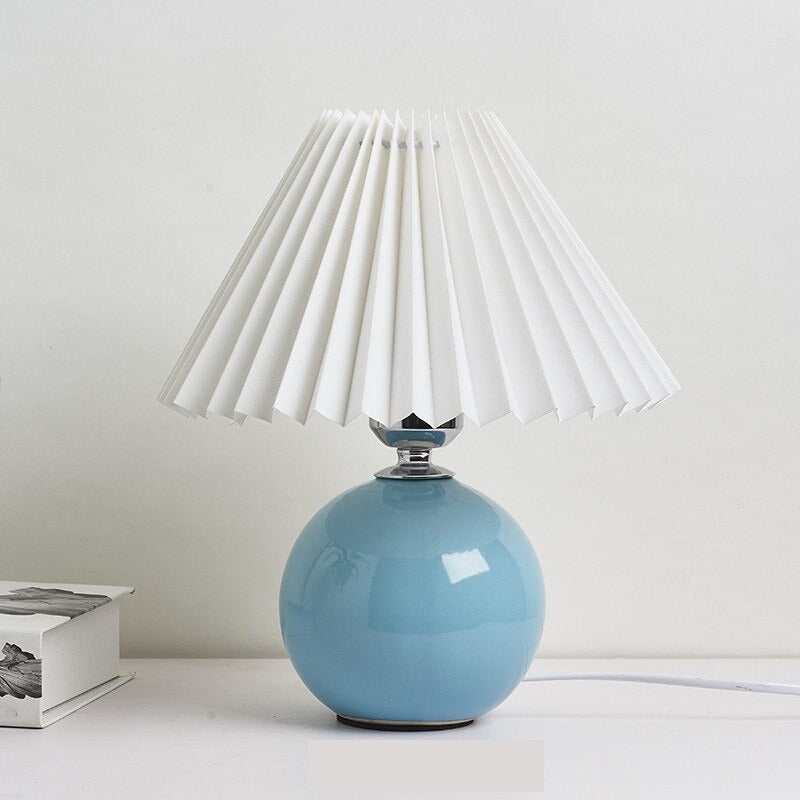 Lampe de table en céramique de style vintage