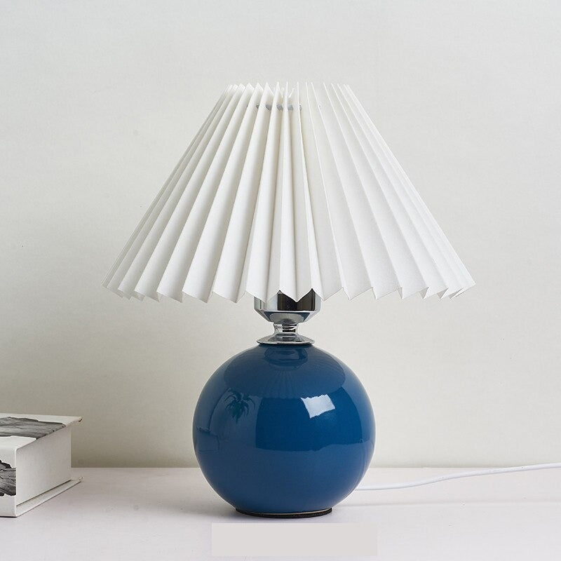 Lampe de table en céramique de style vintage