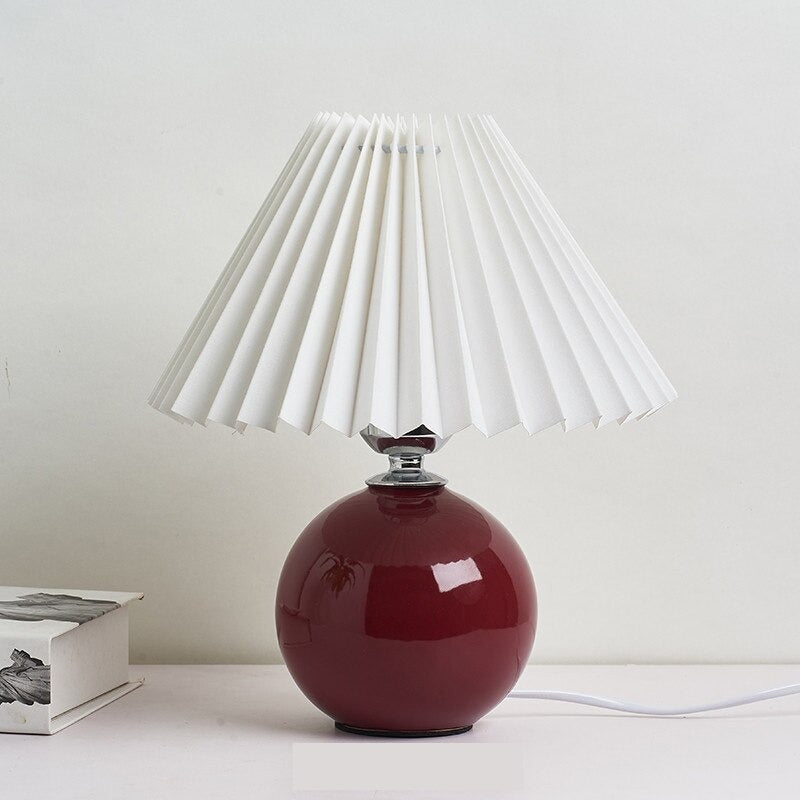 Lampe de table en céramique de style vintage