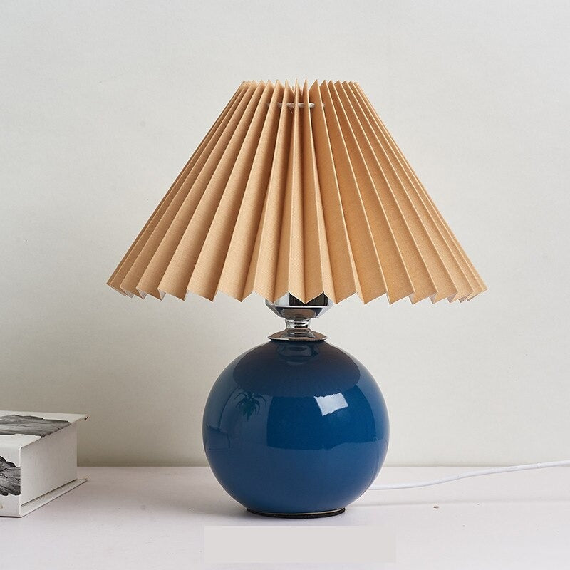 Lampe de table en céramique de style vintage