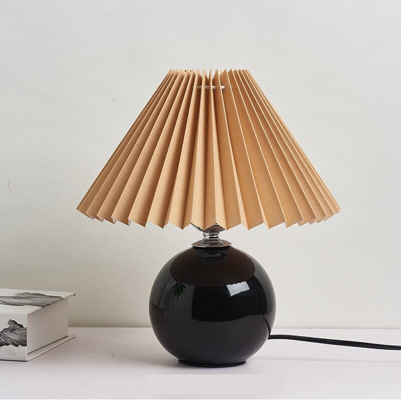 Lampe de table en céramique de style vintage