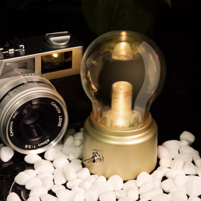 Lampe de table sans fil vintage