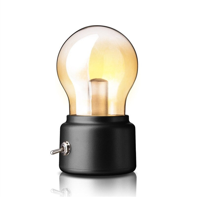 Lampe de table sans fil vintage