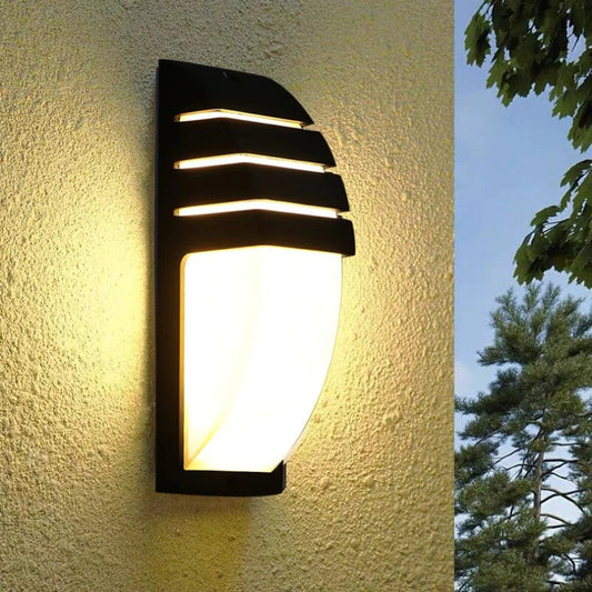 Floroux Applique murale LED étanche | Capteur de mouvement | Économique en énergie | Résistant aux intempéries | Parfait pour le jardin et l'entrée