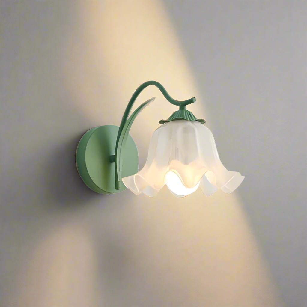 Floroux French Retro Wall Lamp | Floral Design | Romantic Lighting for Garden & Terrace