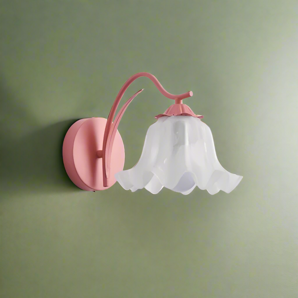Floroux French Retro Wall Lamp | Floral Design | Romantic Lighting for Garden & Terrace