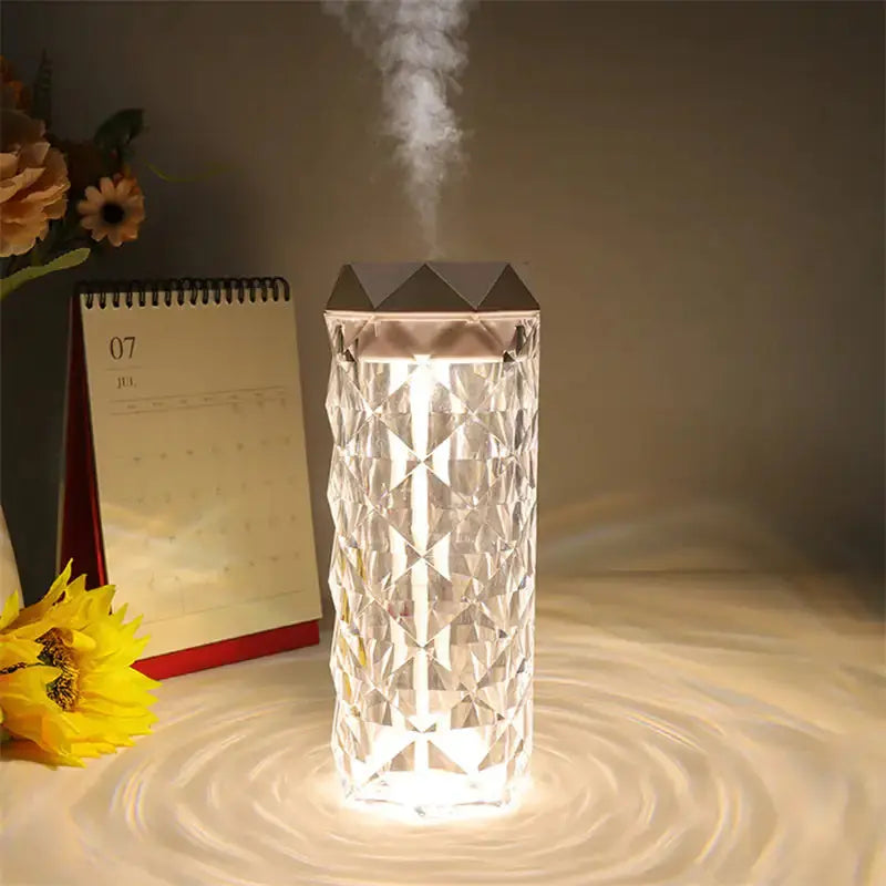 AirLumi - Humidificateur d'Air Élégant & Lampe LED