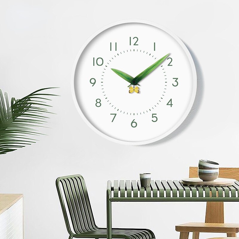 Horloge Perch KloK intemporel - Montre naturel chic avec oiseau et fleurs