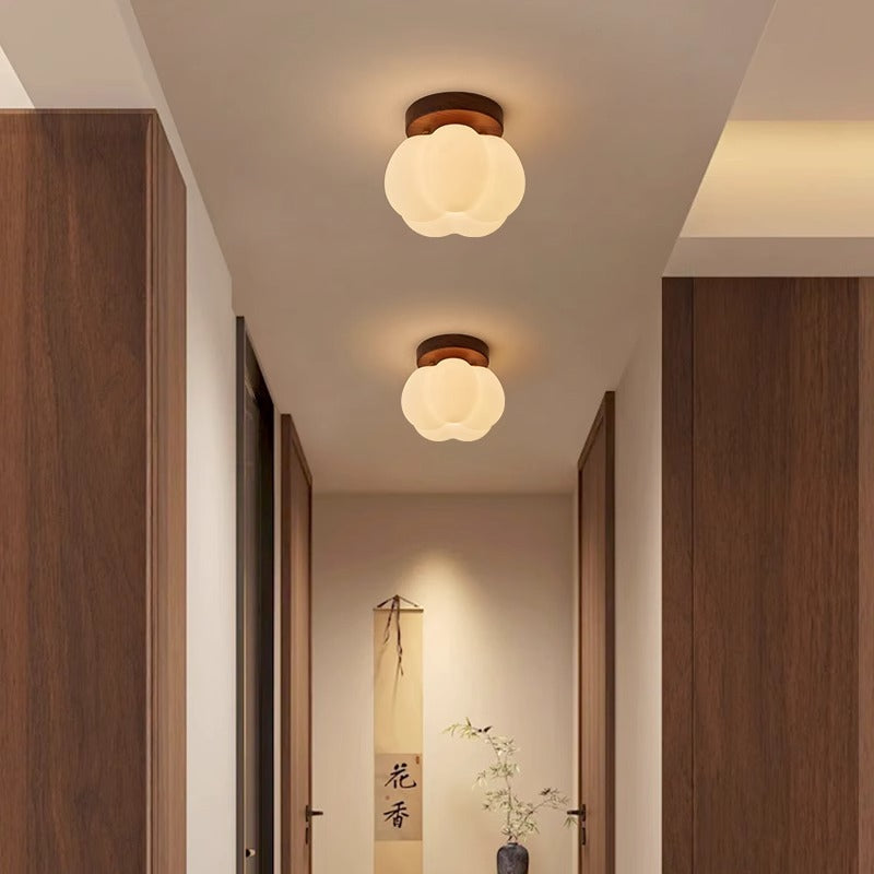 Floroux Flush Ceiling Light | LED Ceiling Lamp | Modern Design | Mood Light for Living Room & Bedroom