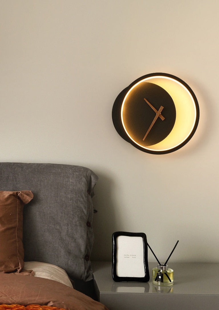 GlowArt - Horloge Murale LED Créative