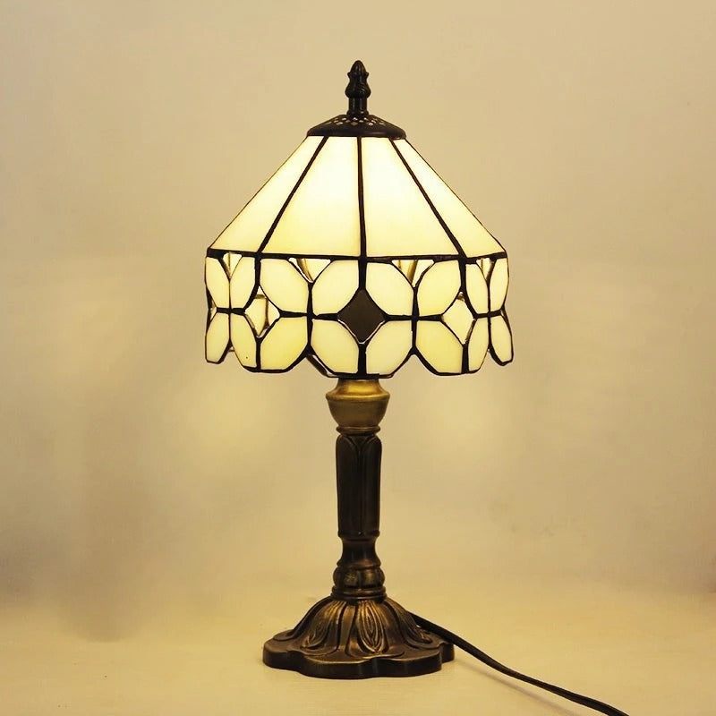 LumièreBaroque - Lampe de Table LED Tiffany Vintage Rétro