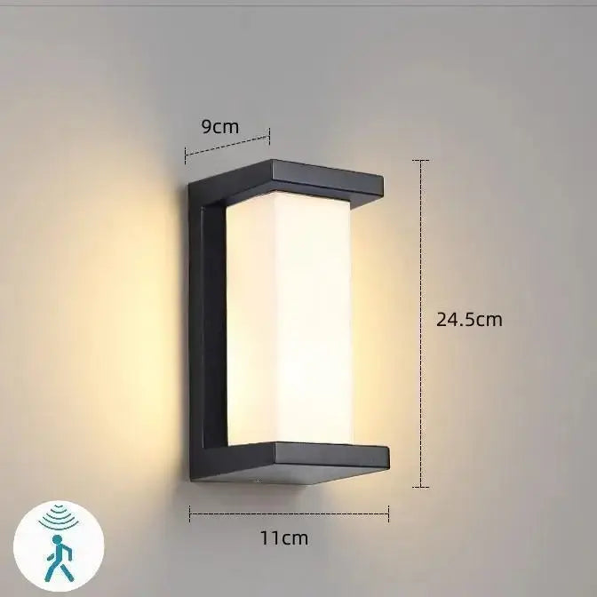 Linea Éclairage Extérieur - Éclairage LED Étanche inclu. Détecteur de Mouvement
