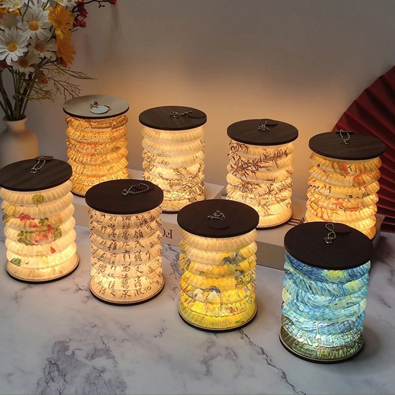LumiFlex - Lampe de Table Pliable LED Dimmable Tactile