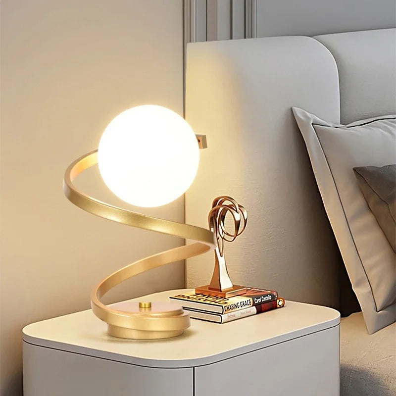 Lampe de Table LED Design Nordique pour Ambiance Rétro et Moderne
