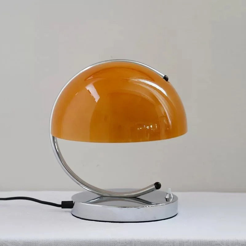 LumièreNord - Lampe de Bureau en Verre Design Danois en Forme de Champignon