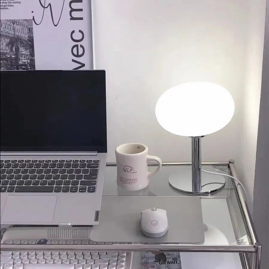 LumièreLux - Lampe de Table Moderne en Cristal Raffinée