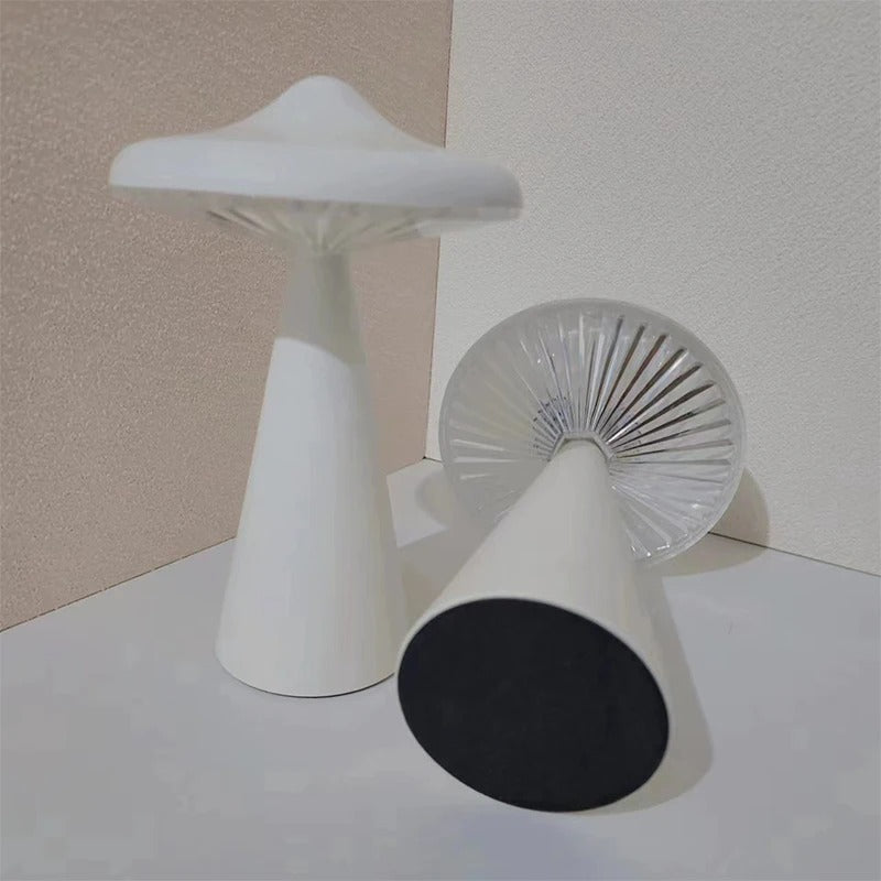 LumiNova - Lampe de Table LED Champignon USB Tactile Dimmable