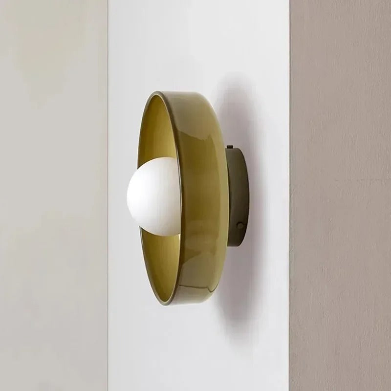 ClairÉlite - Plafonnier en Verre Simple pour Éclairage Élégant