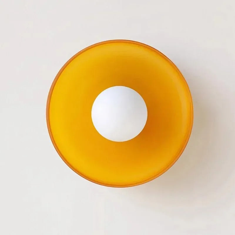 ClairÉlite - Plafonnier en Verre Simple pour Éclairage Élégant
