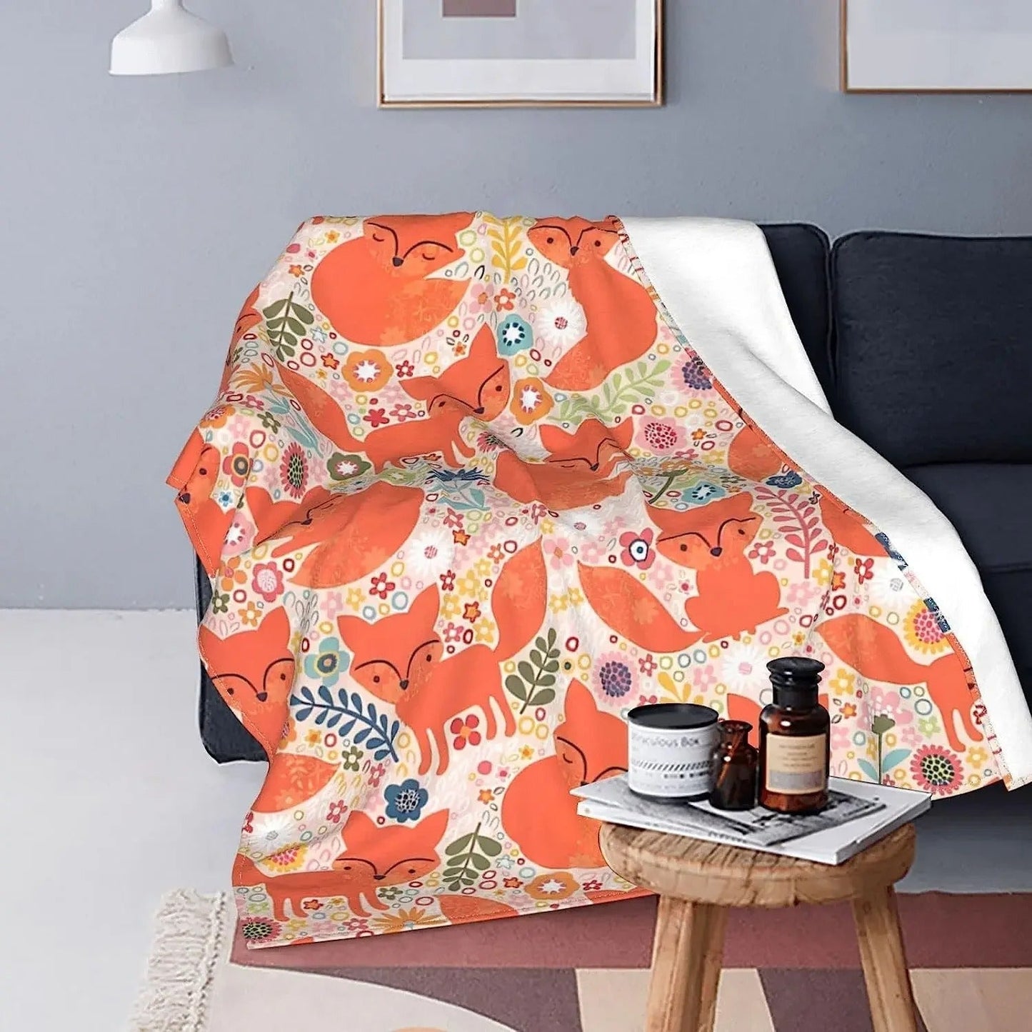 Floroux | Couverture en Fleece Doux pour Enfants et Adultes