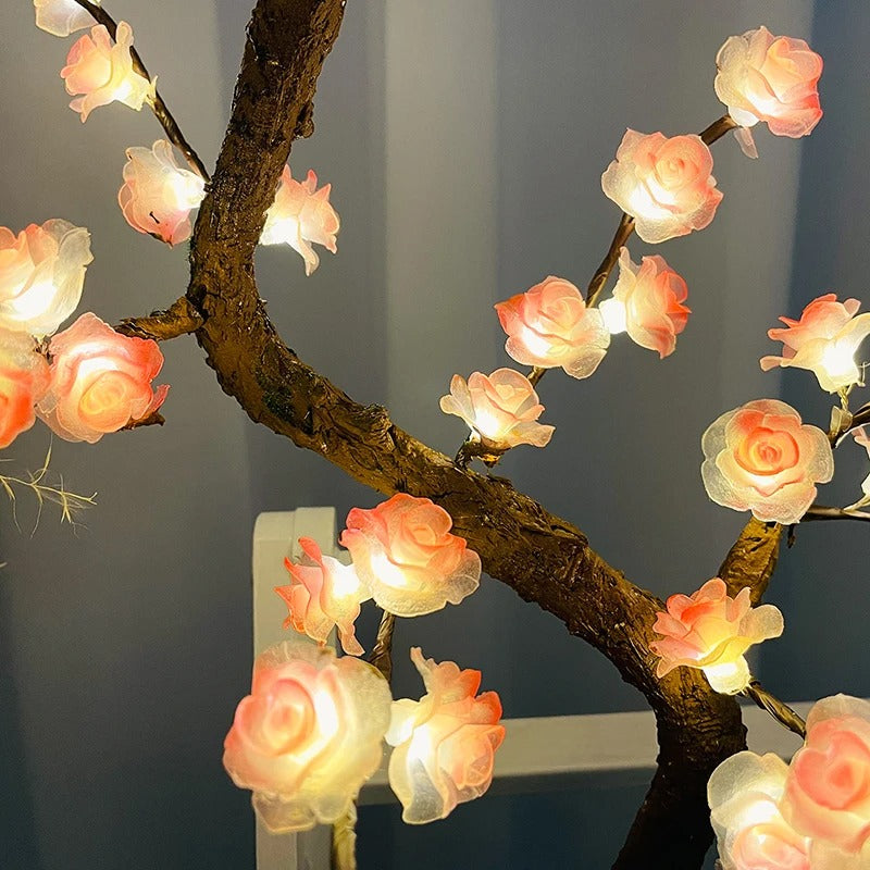 Floroux – Pink Bonsai LED lampe arbre pour une atmosphère conviviale