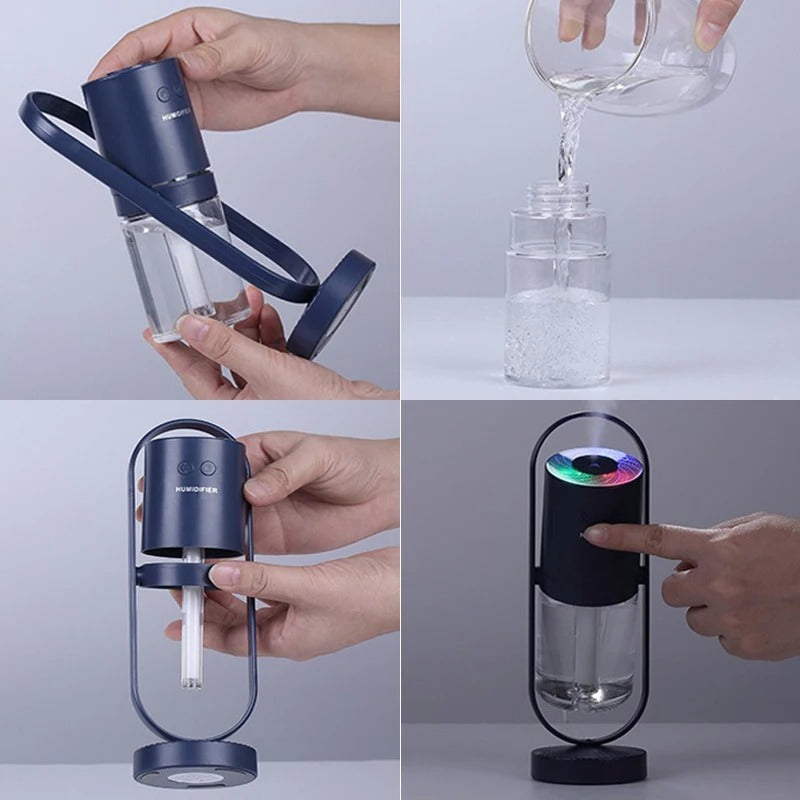 360° Lampe de Nuit LED - Lampe de Nuit LED Moderne 360° avec Fonction de Charge USB