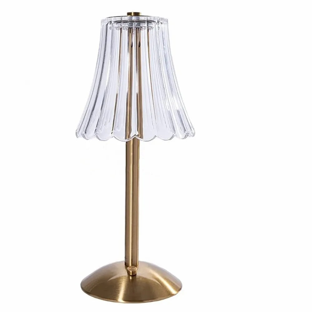 Floroux – Lampe de bureau élégante rechargeable et dimmable pour une ambiance conviviale