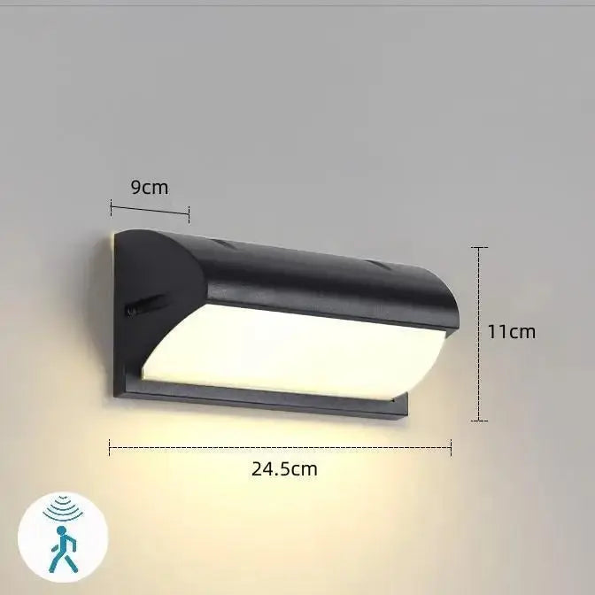 Linea Éclairage Extérieur - Éclairage LED Étanche inclu. Détecteur de Mouvement