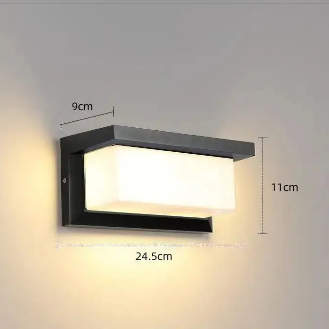 Linea Éclairage Extérieur - Éclairage LED Étanche inclu. Détecteur de Mouvement