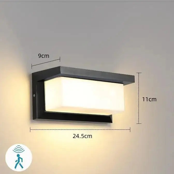Linea Éclairage Extérieur - Éclairage LED Étanche inclu. Détecteur de Mouvement