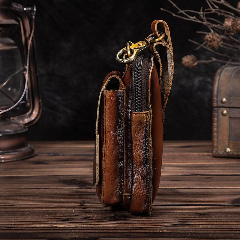 Floroux - Sac banane en cuir premium pour homme