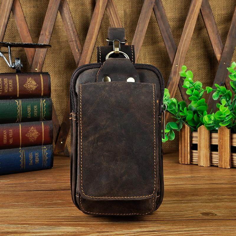 Floroux - Sac banane en cuir premium pour homme