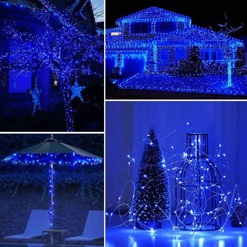 Floroux Mini guirlandes lumineuses | Lumières LED solaires | Décoration extérieure pour jardin et balcon