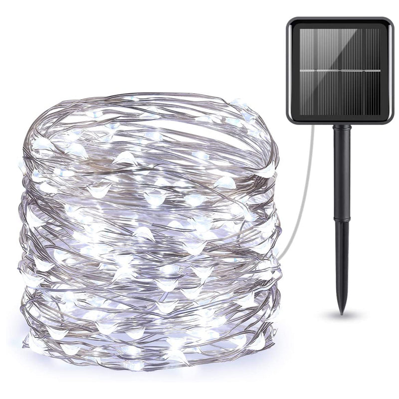 Floroux Mini guirlandes lumineuses | Lumières LED solaires | Décoration extérieure pour jardin et balcon