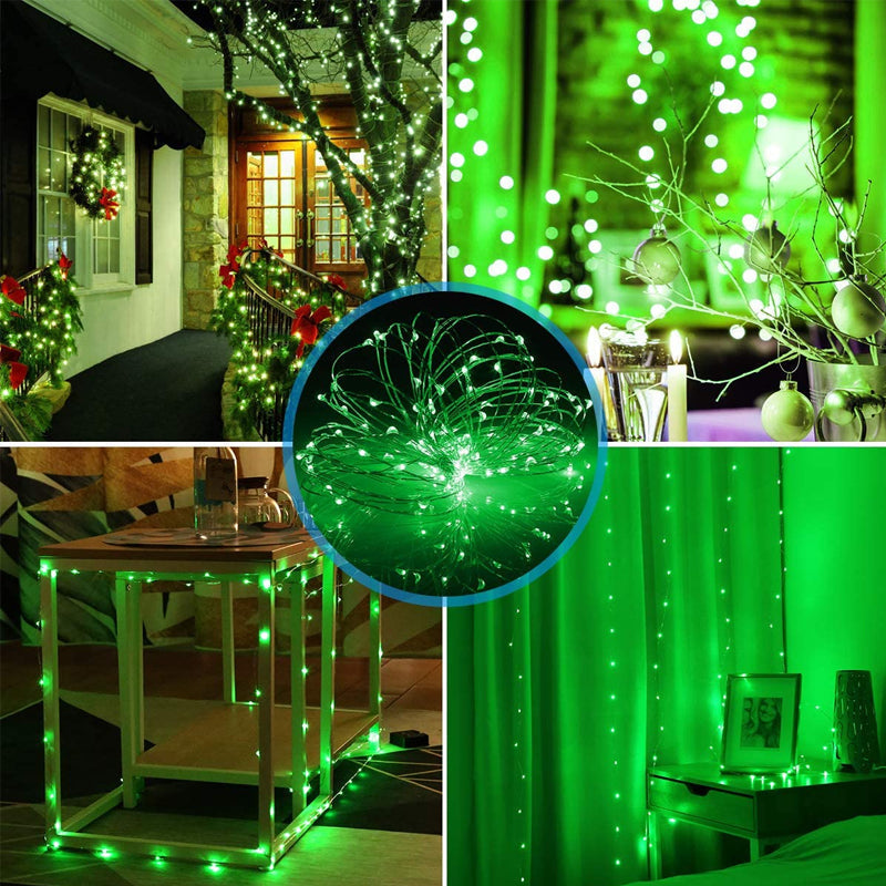 Floroux Mini guirlandes lumineuses | Lumières LED solaires | Décoration extérieure pour jardin et balcon