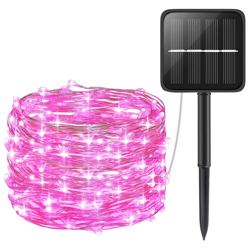 Floroux Mini guirlandes lumineuses | Lumières LED solaires | Décoration extérieure pour jardin et balcon