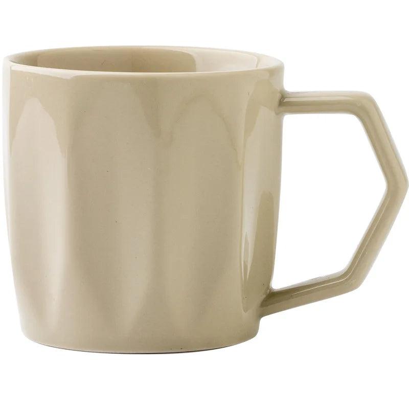 Minimale Retro Tasse avec poignées résistantes à la chaleur │ Design moderne et simple en céramique ustensiles de cuisine