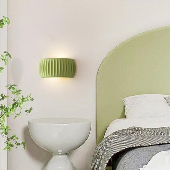 Floroux Moderne Art Deco Applique murale | Résine & LED Design | Éclairage élégant pour la maison